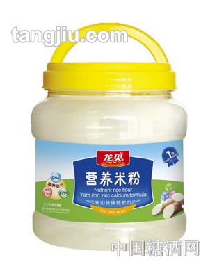 龙贝营养米粉淮山铁锌钙配方800g