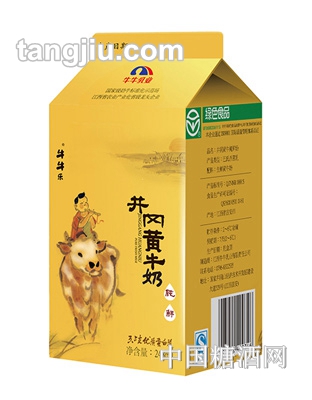牛牛乐井冈黄牛奶248ml