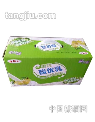 牛牛乐果蔬酸优乳乳味饮料箱装