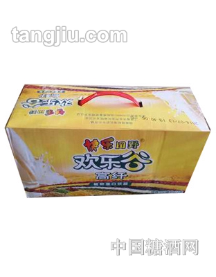 牛牛乐欢乐谷植物蛋白饮料箱装