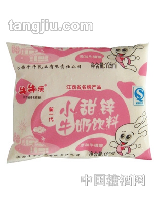 牛牛乐小甜锌牛奶饮料125ml