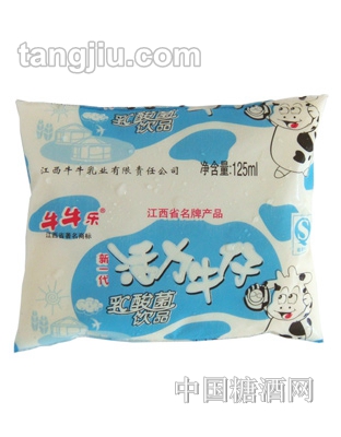 牛牛乐活力牛仔乳酸菌饮料125ml