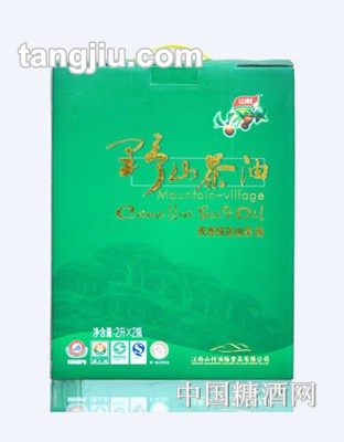 山村天然野山茶油2L礼盒
