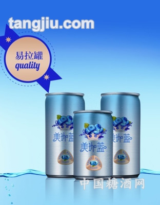 美珈蓝蓝莓果汁易拉罐