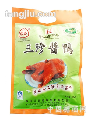 400克三珍酱鸭