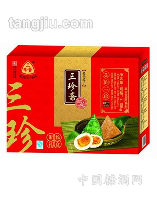 2080克芯韵三珍端午粽子