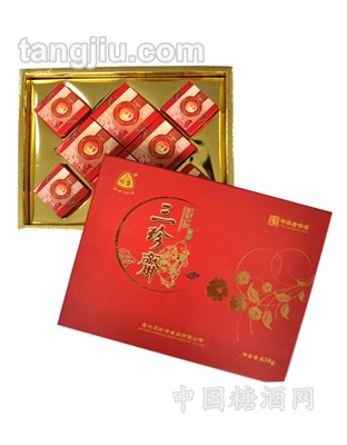 638克三珍月饼礼盒（老）
