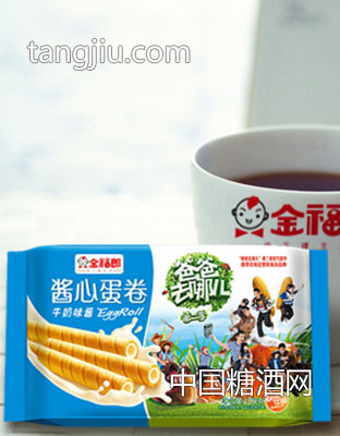 爸爸去哪儿酱心蛋卷110g