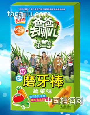 爸爸去哪儿磨牙棒饼干80g
