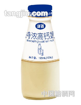 维雀特浓鲜牛奶195mL