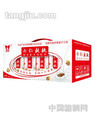 维雀六仁核桃250mL箱