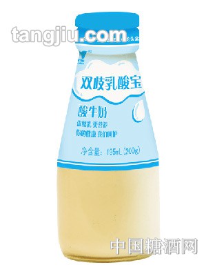 维雀双歧乳菌宝酸牛奶195mL