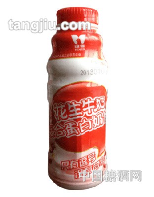 维雀花生牛奶瓶装