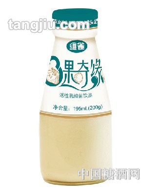 维雀三果奇缘酸牛奶195mL