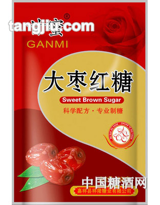 甘蜜牌大枣红糖