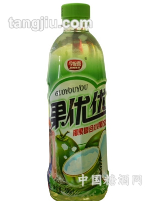 果肉果汁果优优500ml