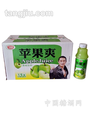 果肉果汁苹果爽500ml