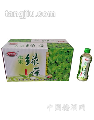水果绿茶500ml