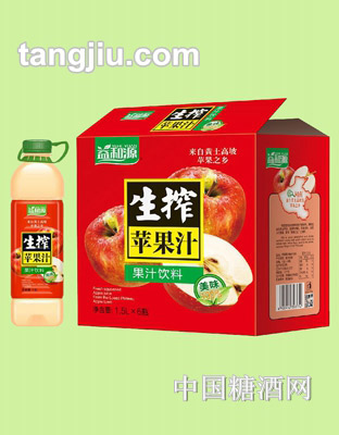 益和源红苹果汁饮料1.5L