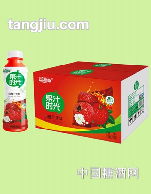 益和源果汁时光山楂味饮料