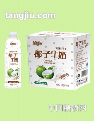 益和源椰子牛奶乳味饮料1.25L