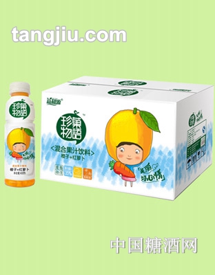 益和源珍果物语果蔬汁橙子+胡萝卜