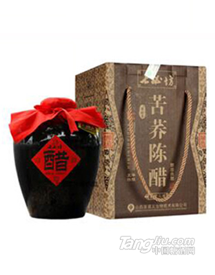 “七必坊”“得龄斋”系列苦荞陈醋6度2.5L陶瓷坛装