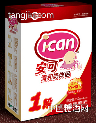 江中安可婴幼儿辅食-奶伴侣-清和宝-1段