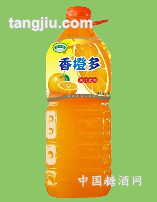 晶果源香橙多果汁饮料2L