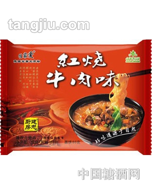 建忠厨房红烧牛肉面103g