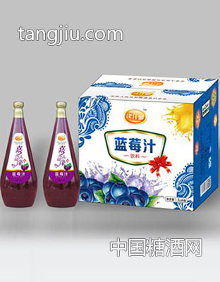 津汁源喜结良缘蓝莓汁1.5L