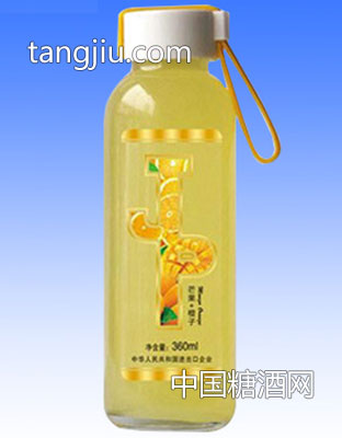 津派芒果+橙子复合果汁饮料360ml