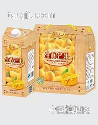 津汁源生榨芒果屋顶礼盒