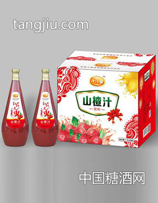 津汁源红红火火山楂汁1.5L