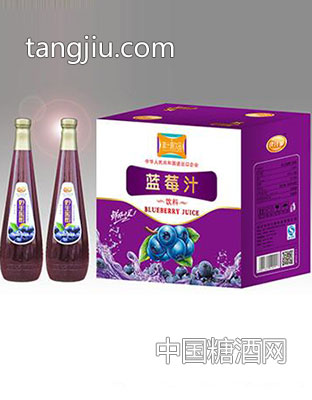 瓶津汁源野生蓝828ml