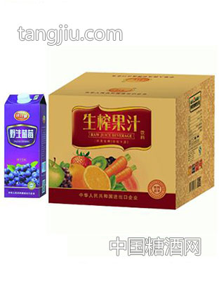 津汁源野生蓝莓1000ml