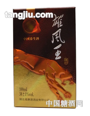 雄风王酒100ml38度