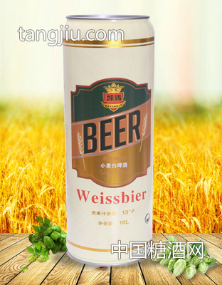 1003凯盾原浆小麦白啤酒10L