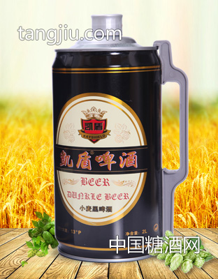 1005凯盾小麦原浆黑啤酒2L