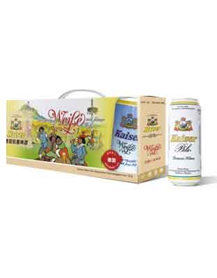 凯撒小麦啤酒500ml（白啤）