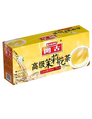 开古双片茉莉花茶25包