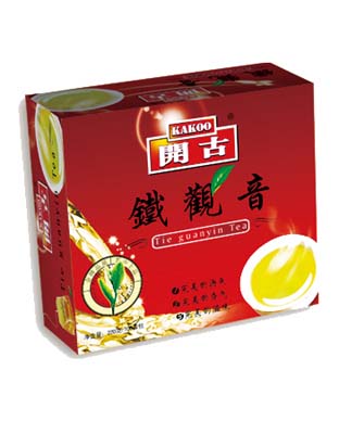 开古双片铁观音茶100包