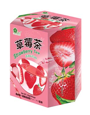 樱花草莓茶