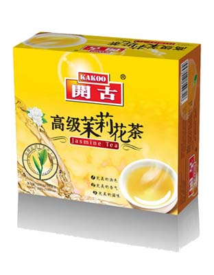 开古双片茉莉花茶100包