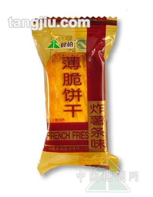 炸薯条味薄脆饼干
