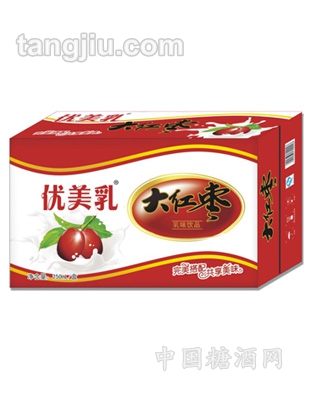 红枣味优美乳乳味饮品