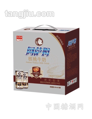 阿萨姆核桃牛奶240ml&#215;12罐