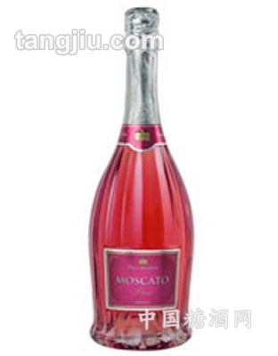 穆斯卡托桃红甜起泡酒