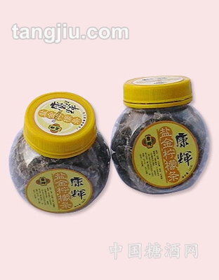 盐金柠檬条100g