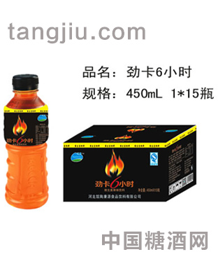 劲卡6小时功能饮料-450ml